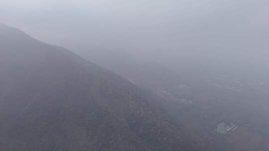 秦岭山脉秋季风景