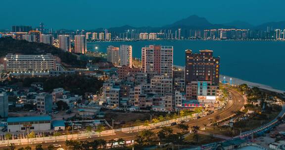 汕尾城市宣传片夜景