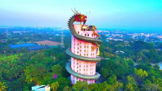 中国城市地标建筑风景航拍纪录片