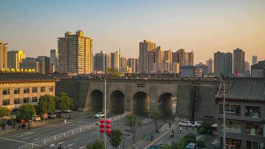 朱雀门延时风景