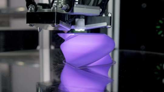 3D打印机工作