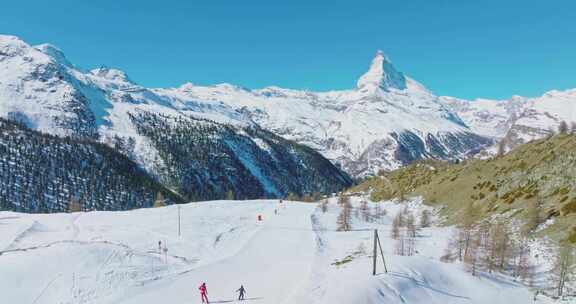 冬季，雪，斜坡，滑雪场