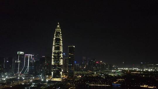 后海深圳湾夜景