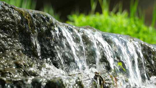 溪水河水流水水源地