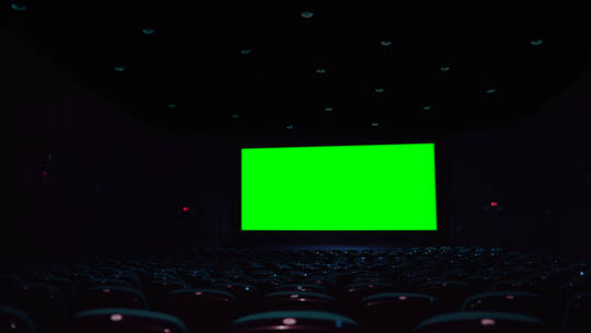 电影院放映电影屏幕替换(通道)视频素材模板下载