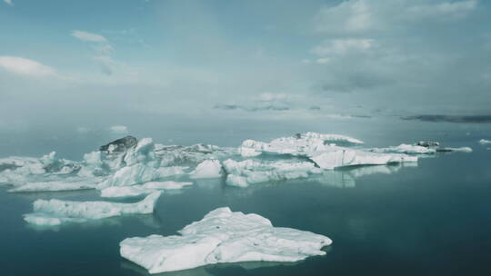 南极美景视频素材模板下载