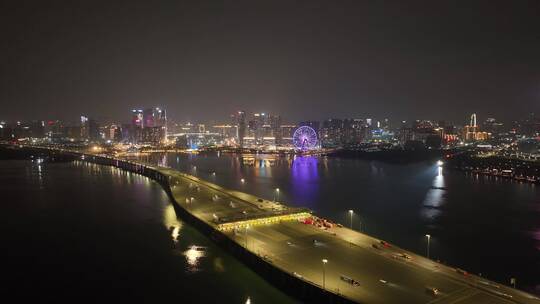 深圳欢乐港湾摩天轮夜景