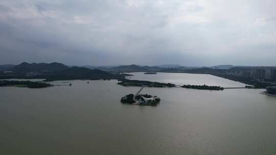 江苏徐州云龙湖5A景区航拍