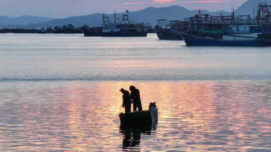 中国广东省汕尾市城区滨海渔港