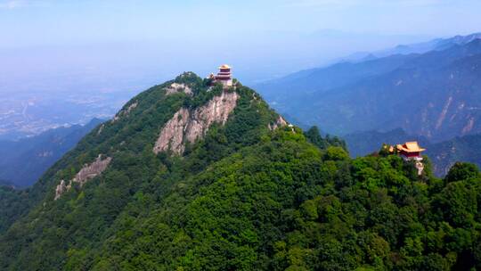 西安南五台山风景区秦岭山脉