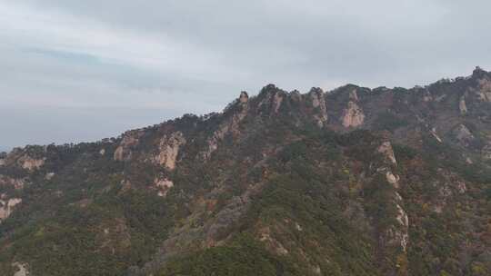 秋天大山公里航拍