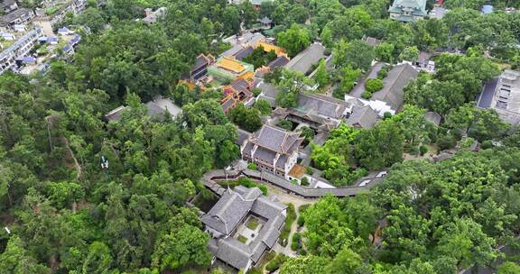 长沙岳麓书院旅游景点历史建筑【组镜】