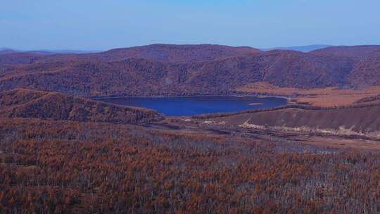 内蒙古阿尔山风景区航拍