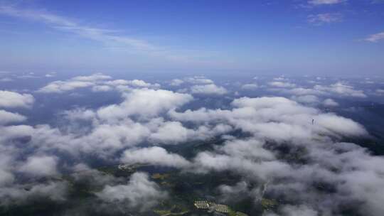 航拍云雾山川山脉云海自然风景