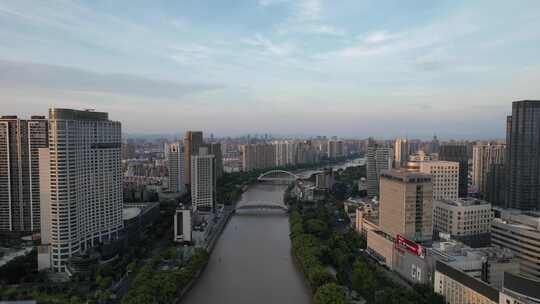 浙江宁波城市建设航拍