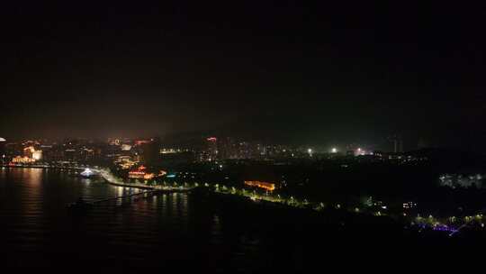 烟台海边夜景