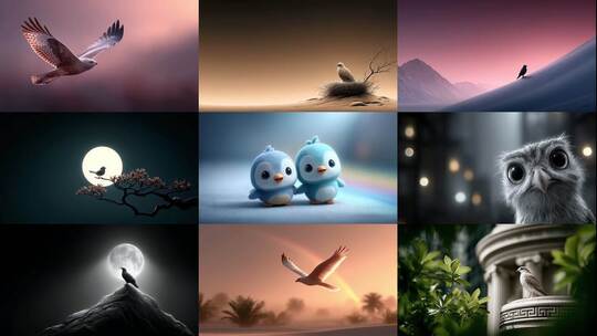 雄鹰翱翔天际的壮丽瞬间高清在线视频素材下载