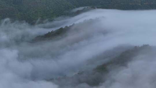 干净空镜广告唯美航拍大景城市山川