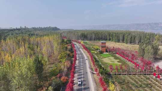 御3pro k4   三门峡沿黄公路风景