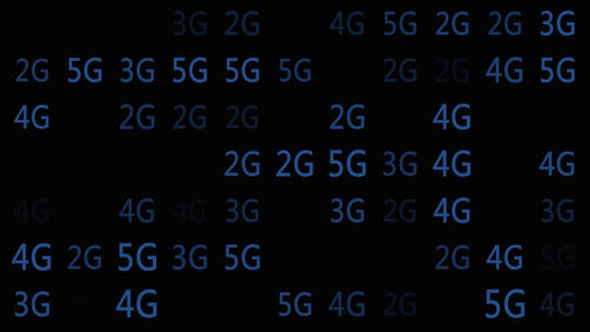 2G3G4G5G数字信息元素粒子特效视频背景视频素材模板下载