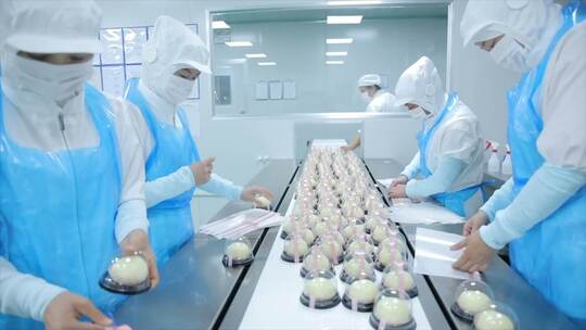 食品加工厂无尘车间（原创）