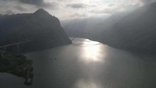 长江三峡巫峡风光