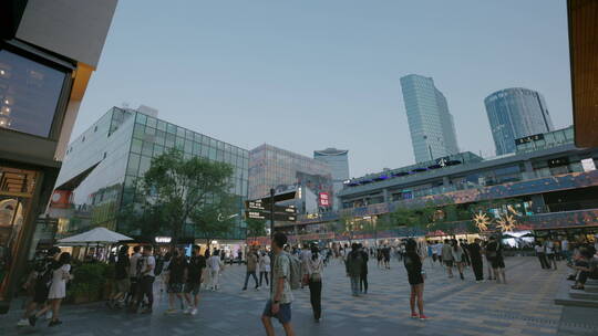 北京三里屯街景