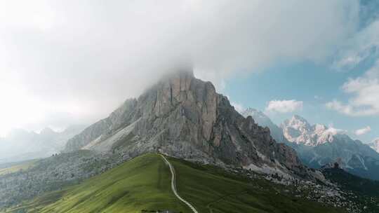 Passo Di Giau，白云石，山脉