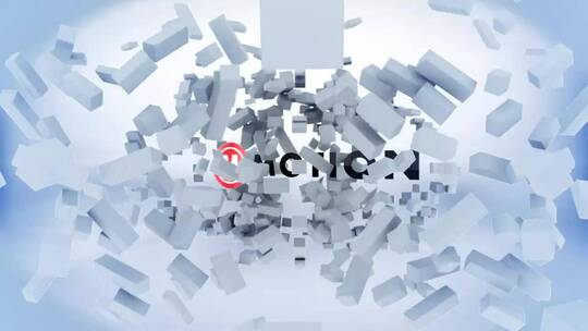 拆除破碎logo演绎AE模板AE视频素材教程下载