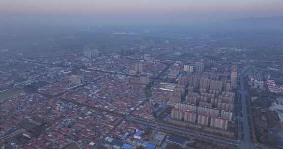 城市发展 城市建设 航拍 新城 曲沃大景