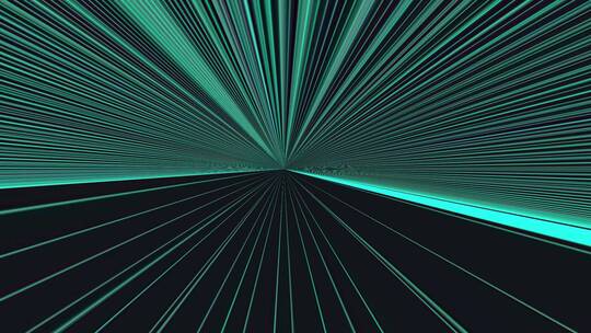 三维科幻光影隧道特效场景