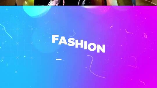 时尚炫酷的商业广告演示幻灯片促销活动开场视频AE模板