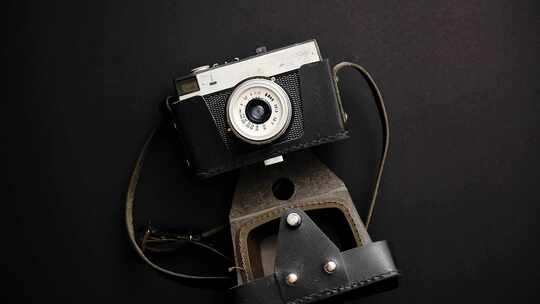 老相机胶片相机摄影实拍素材