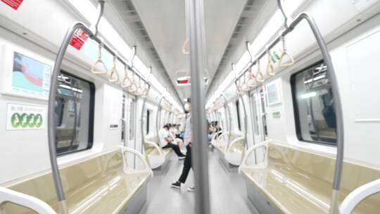 上海地铁空镜