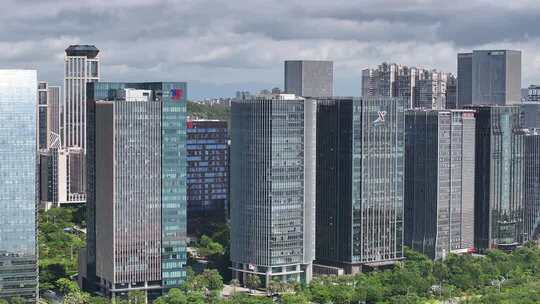 厦门观音山高楼大厦-航拍-合集-大气震撼