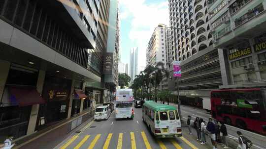 香港街景视频素材模板下载