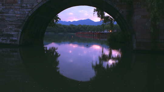 黛色参天 西湖 延时 风景 摄影