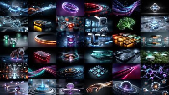 区块链数据智能科技未来(前121S为快速预览)高清在线视频素材下载