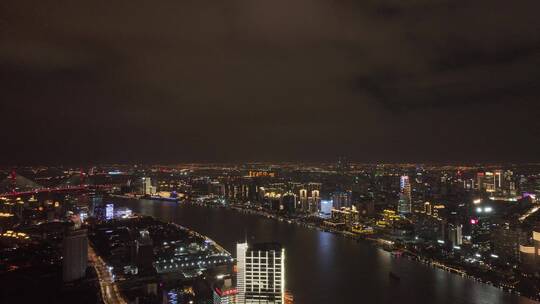 上海浦西北外滩夜景
