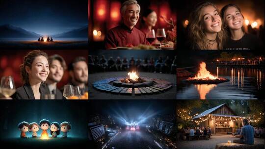 欢聚时刻共享聚会喜悦美好时光与友同乐高清在线视频素材下载