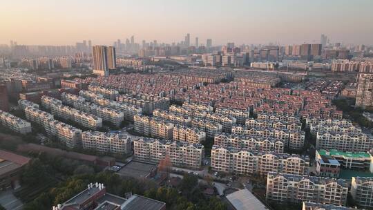 南京雨花台城市建筑航拍视频素材模板下载
