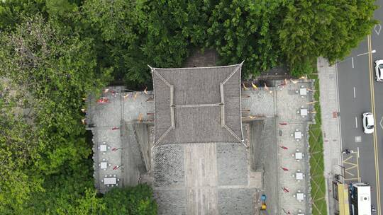 航拍福建泉州城市风光