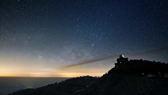 杭州 临安 牵牛岗 千里江山 大明山日出