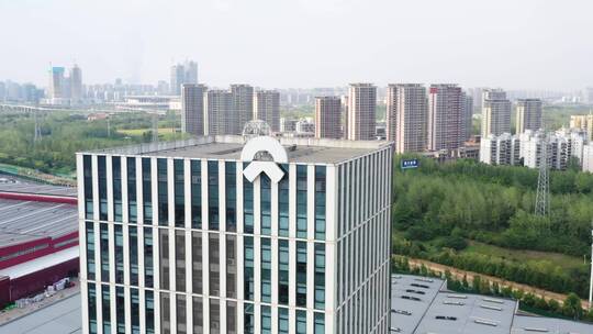 蔚来中国总部 合肥智能科技园视频素材模板下载