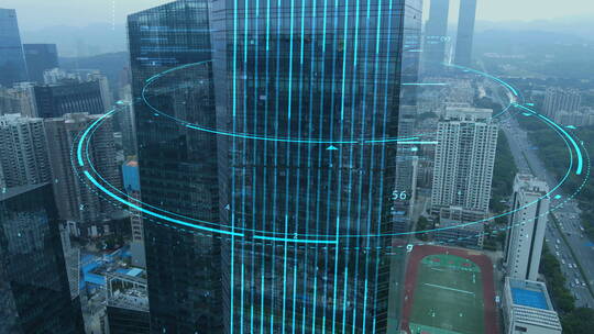 科技智慧城市视频素材模板下载
