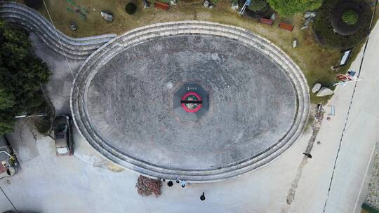 大气航拍 福建闽南泉州 永春县 龙水漆篮