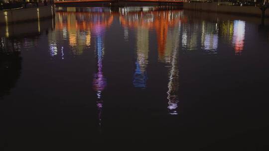 4K上海陆家嘴夜景