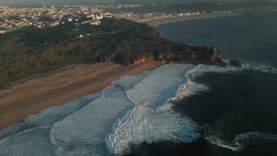 Nazare， Big Waves，大西