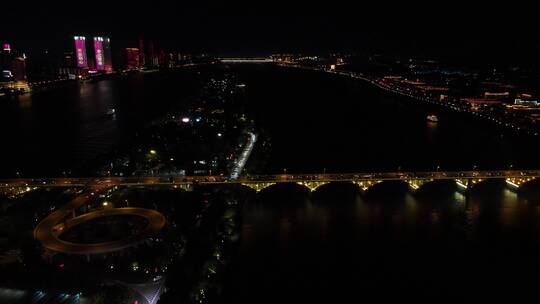 湖南长沙城市宣传片地标建筑航拍