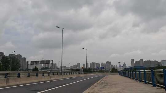 城市交通公路延迟摄影